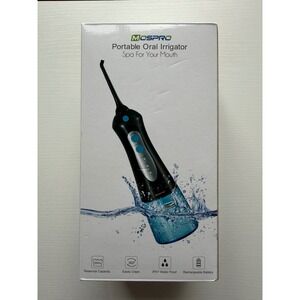 MOSPRO Portable Oral Irrigator‎ Water Flosser Rechargeable Battery  Water Proof